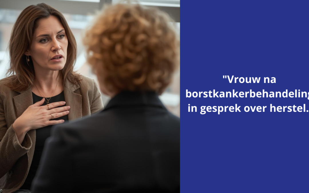 Ze was al jaren kankervrij. Maar bij intimiteit moest ze eerst over een drempel heen.